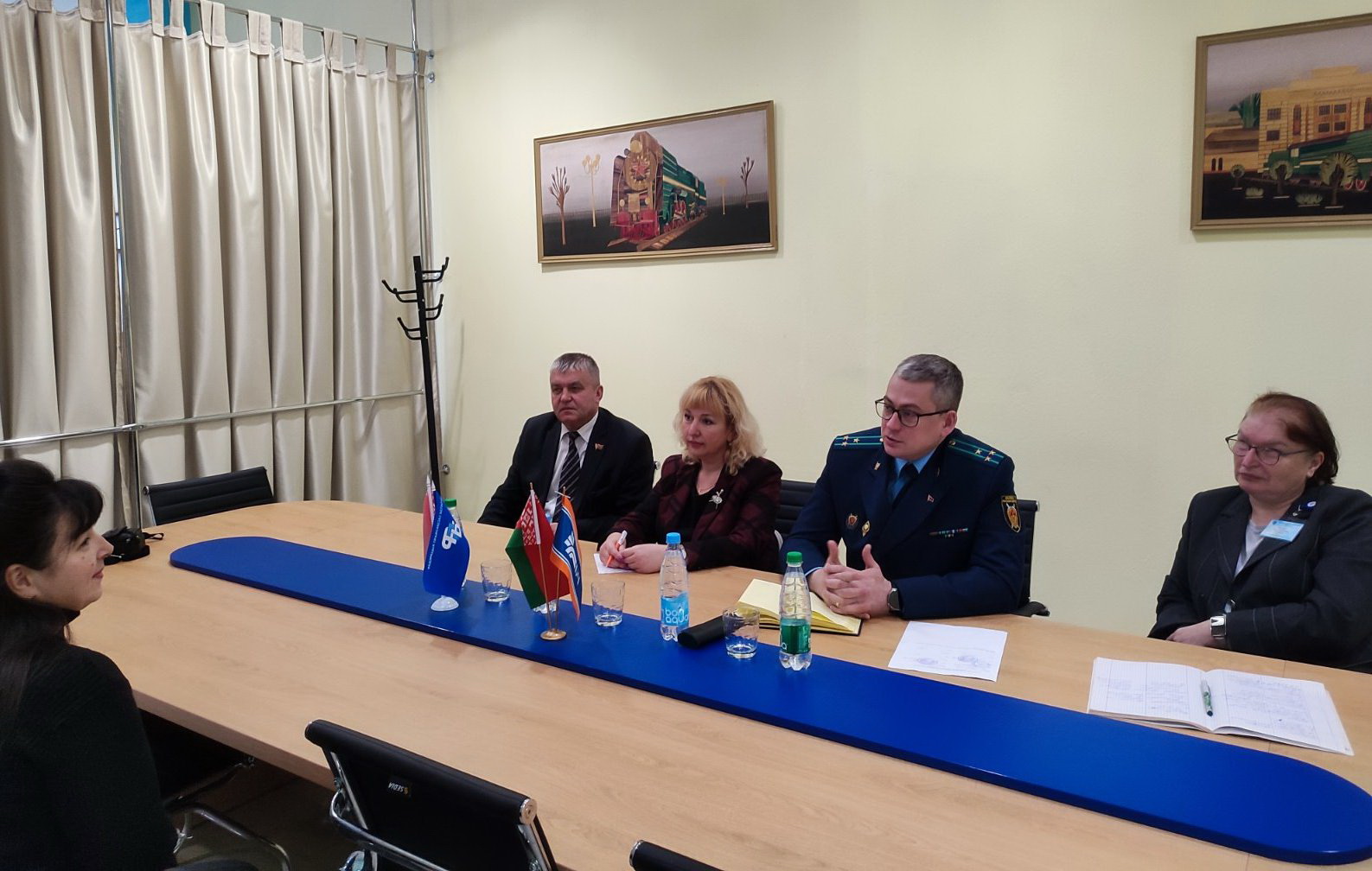 Витебский транспортный прокурор провел личный прием граждан на станции Орша-Центральная УП «Минское отделение Белорусской железной дороги»