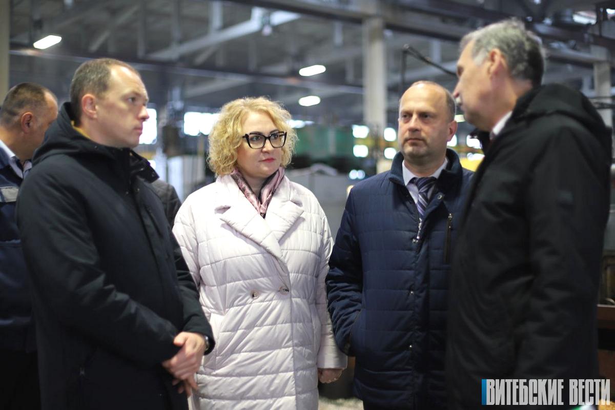 Юрий Чеботарь с рабочей поездкой посещает Витебскую область