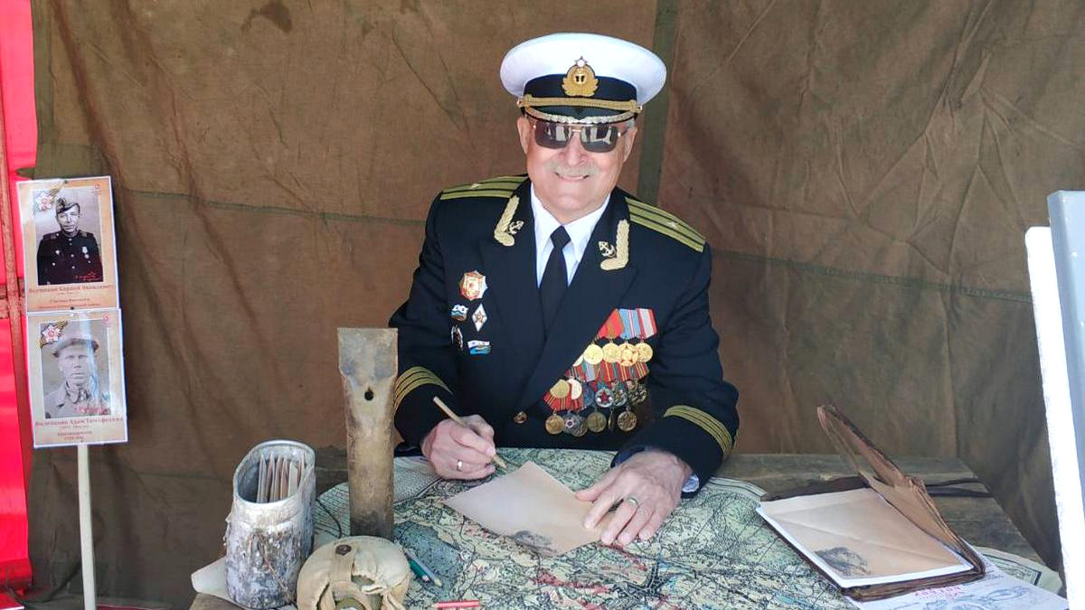 Блокадник Юрий Дмитриев поделился своей историей о военном детстве и жизненном пути