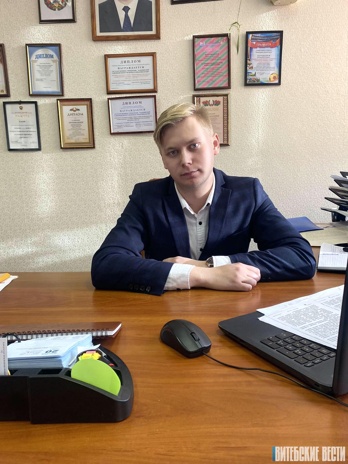 Евгений Соболь: "Считаю, что парни и девушки должны воспользоваться одним из главных прав гражданина Республики Беларусь – избирательным"