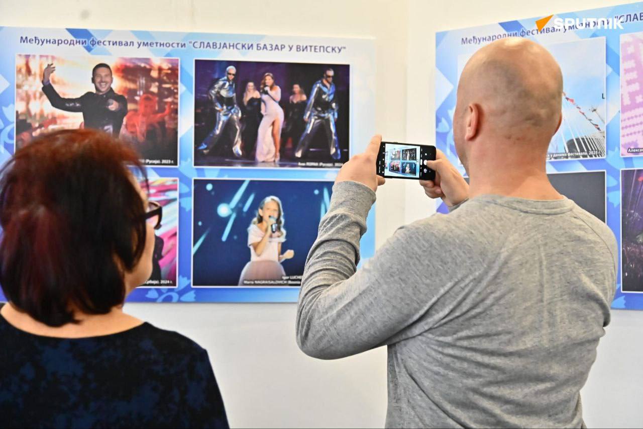 Фотовыставка «Славянского базара в Витебске» открылась в Белграде