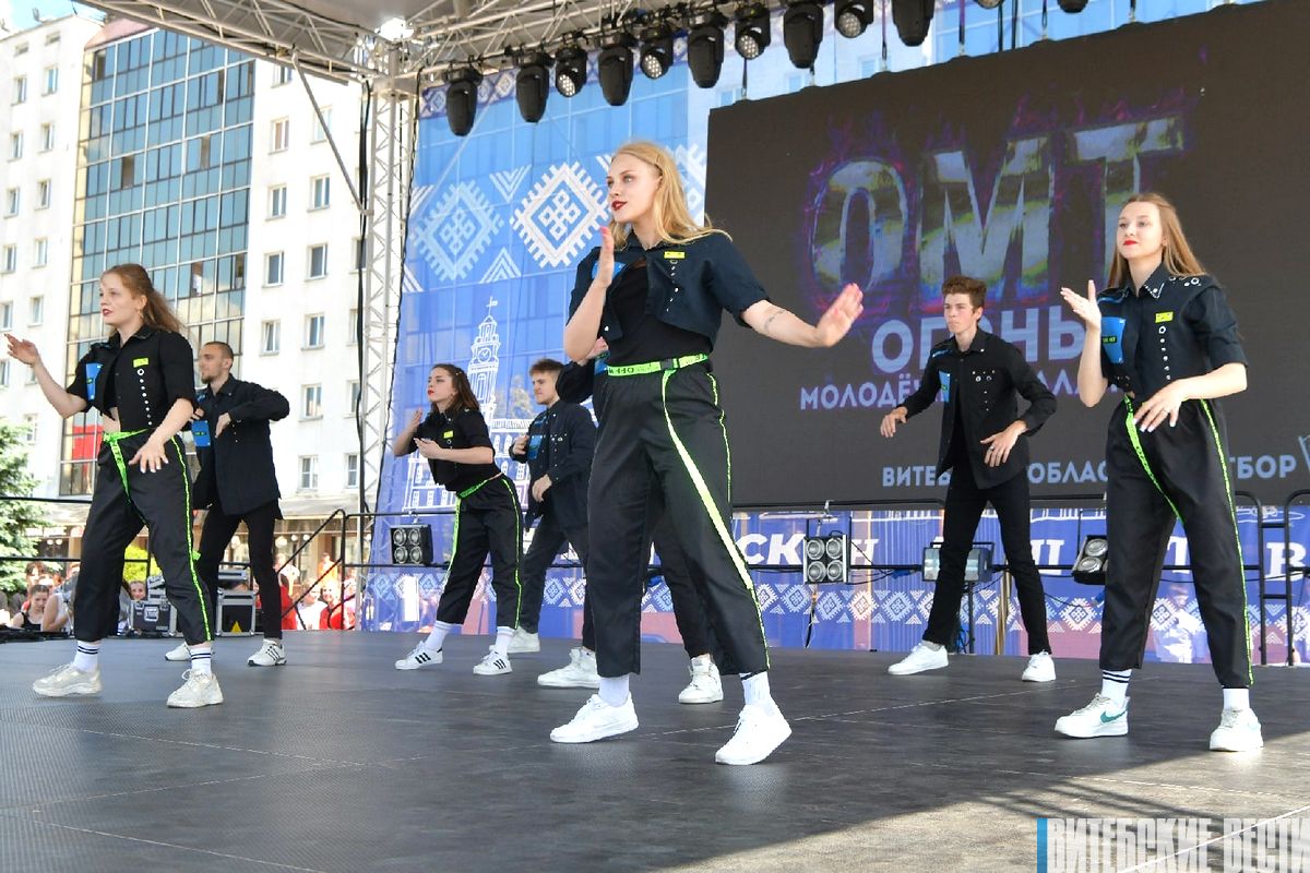 День города в Витебске празднуют ярко и масштабно