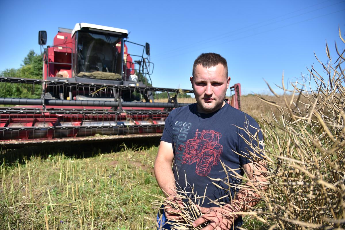 Таццяна Лукша: "Жніво жаркае не толькі ад сонца, а і ад тэмпу работ"