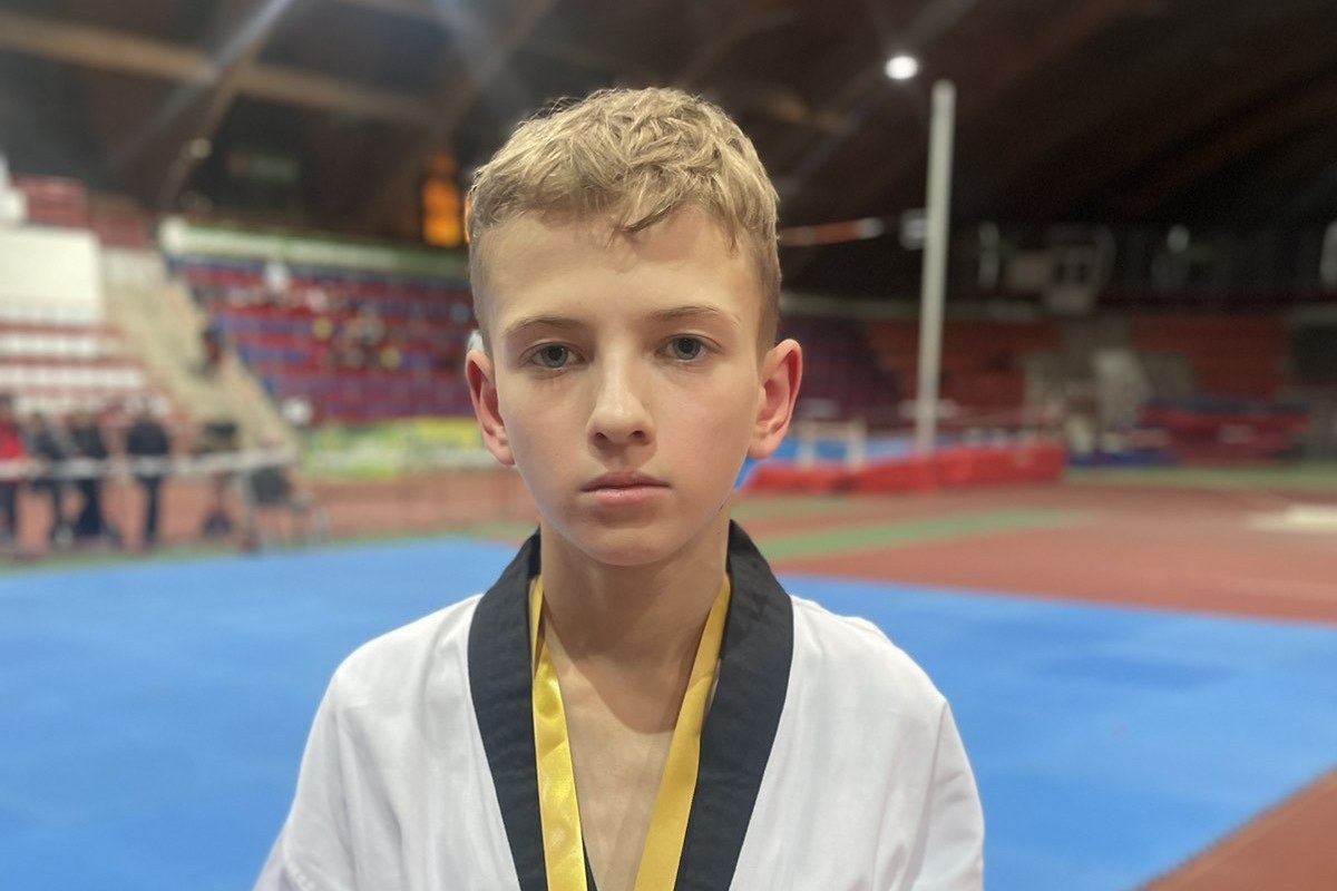 Егор Райчёнок из Шарковщины успешно выступил на чемпионате по таэквондо в Гомеле, став чемпионом турнира