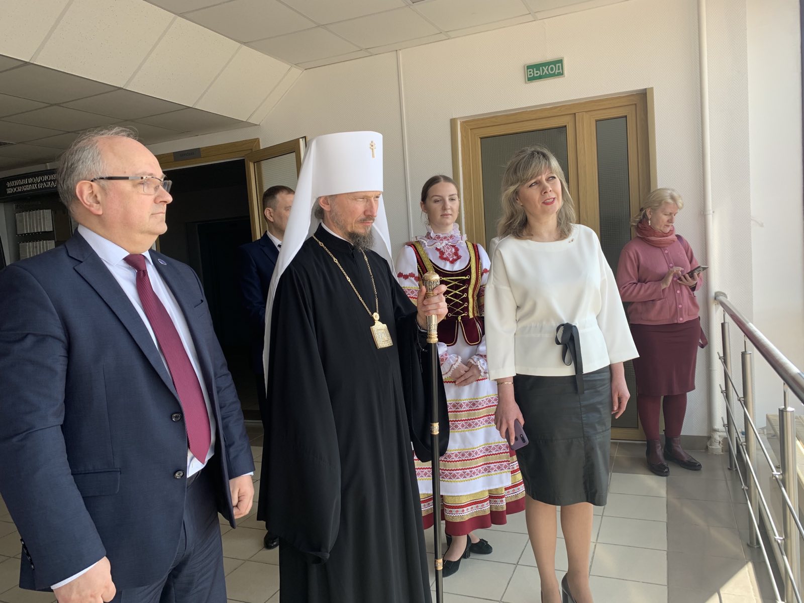 Митрополит Минский и Заславский Вениамин, Патриарший Экзарх всея Беларуси посетил ВГМУ