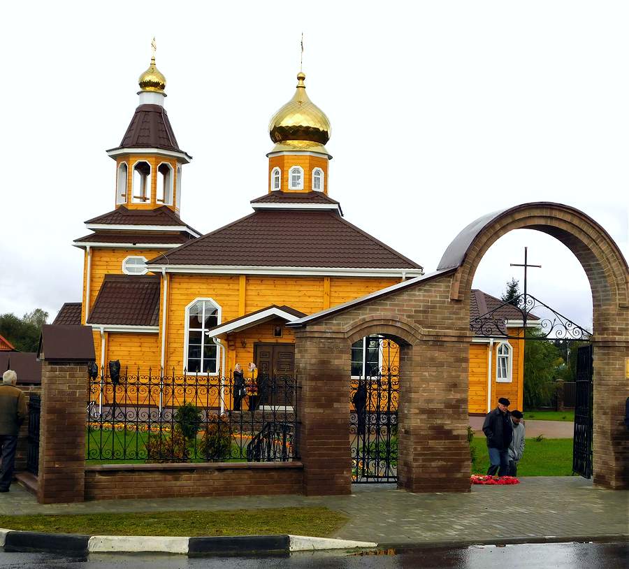 В Копыси построили храм Преображения Господня