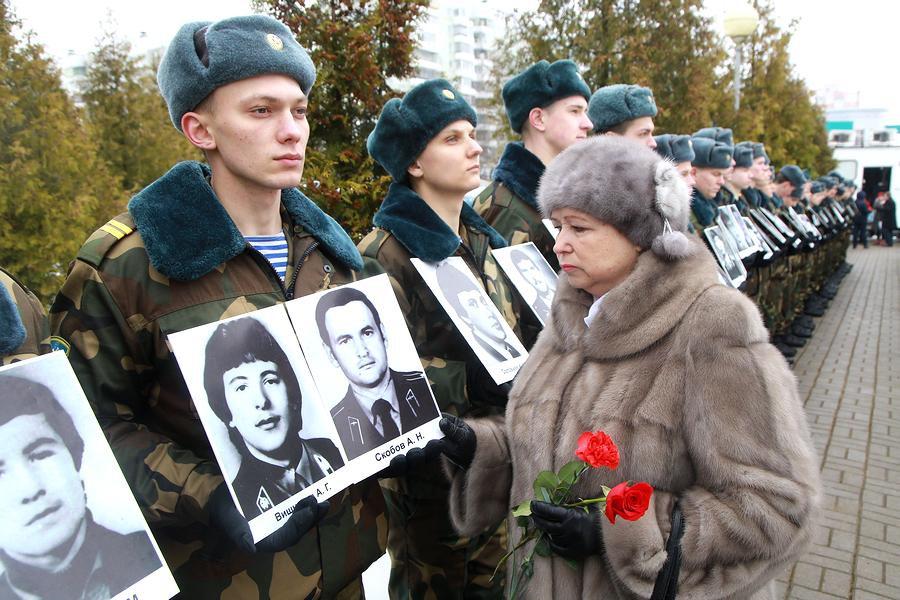 Митинг-реквием памяти погибших воинов-интернационалистов прошел в Витебске 