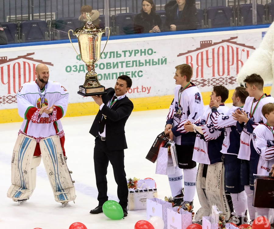 В финале XV Рождественского турнира любителей хоккея на призы Президента победили белорусы