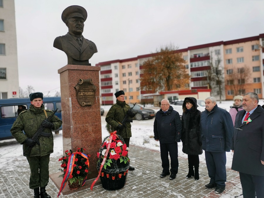 В Городке отметили очередную годовщину освобождения района от немецко-фашистских захватчиков