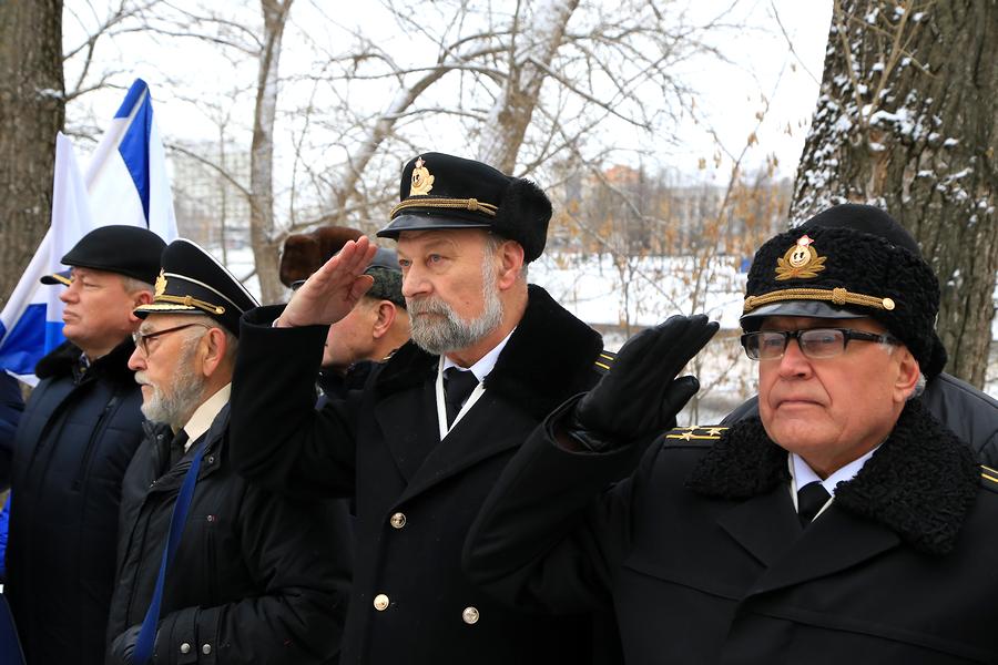 Памятный знак в честь Западно-Двинской флотилии установили в Витебске