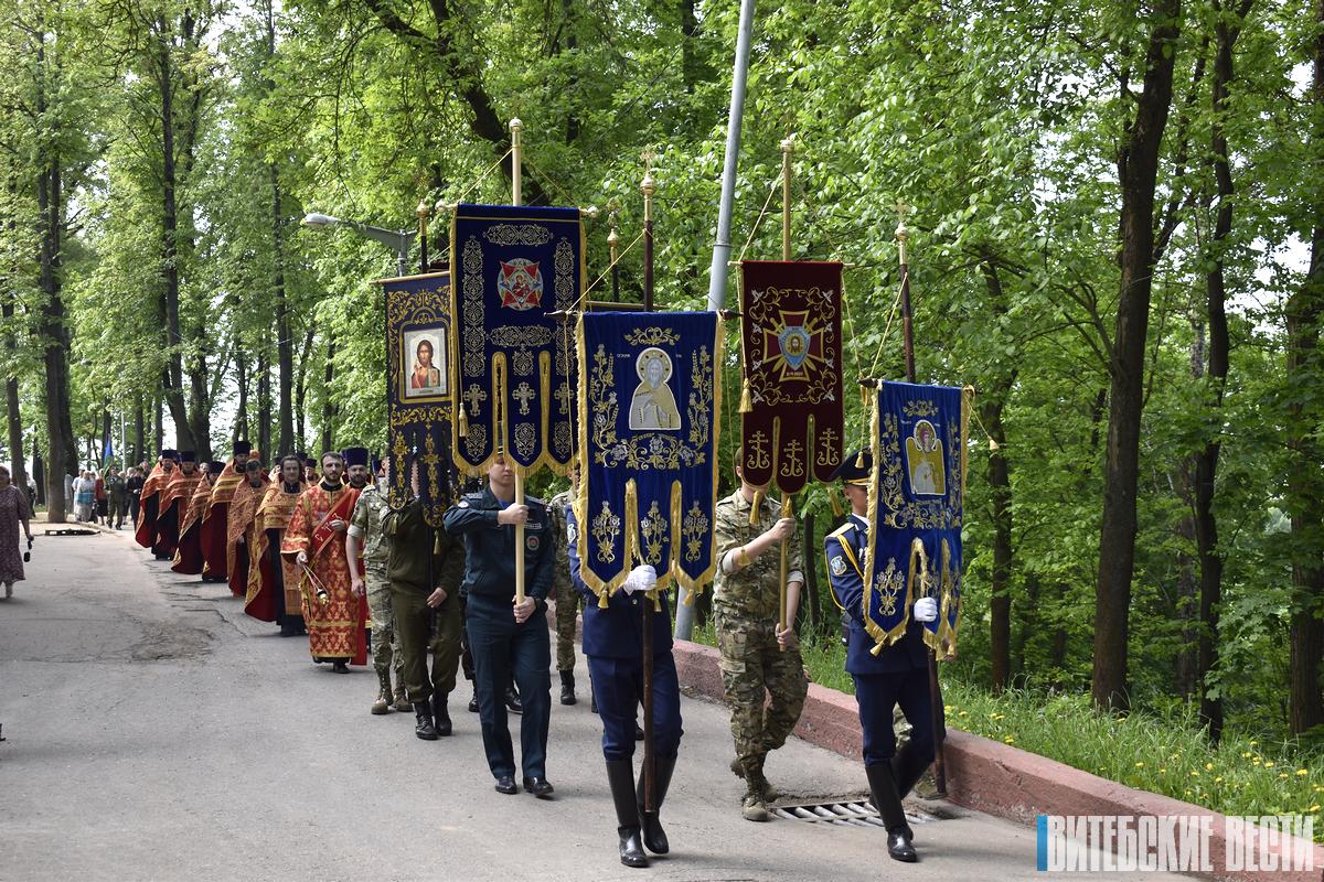ФОТОФАКТ: В Витебске прошла встреча IV Всебелорусского крестного хода