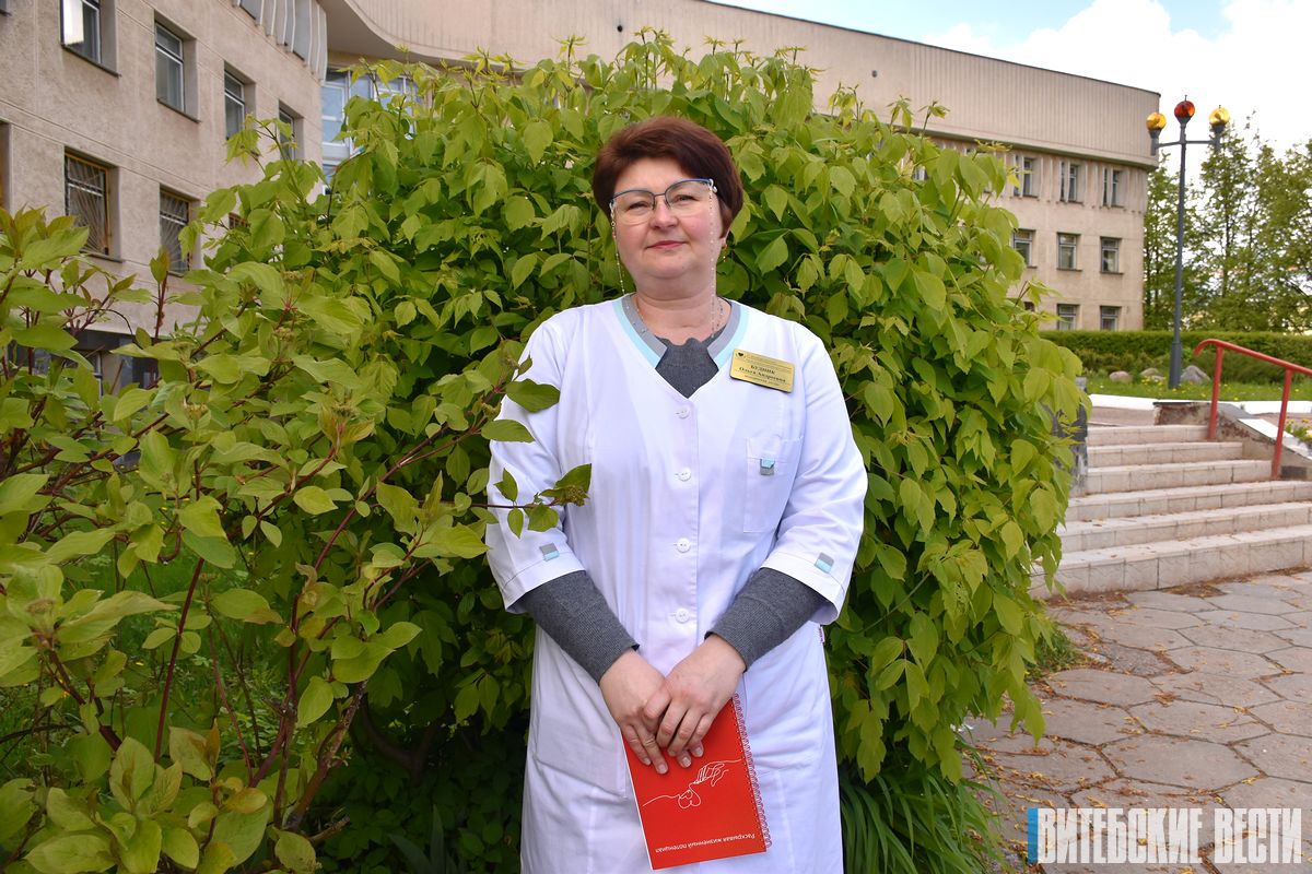 "Медсестра - это вечная профессия": Ольга Будник из Витебска рассказала о своем деле