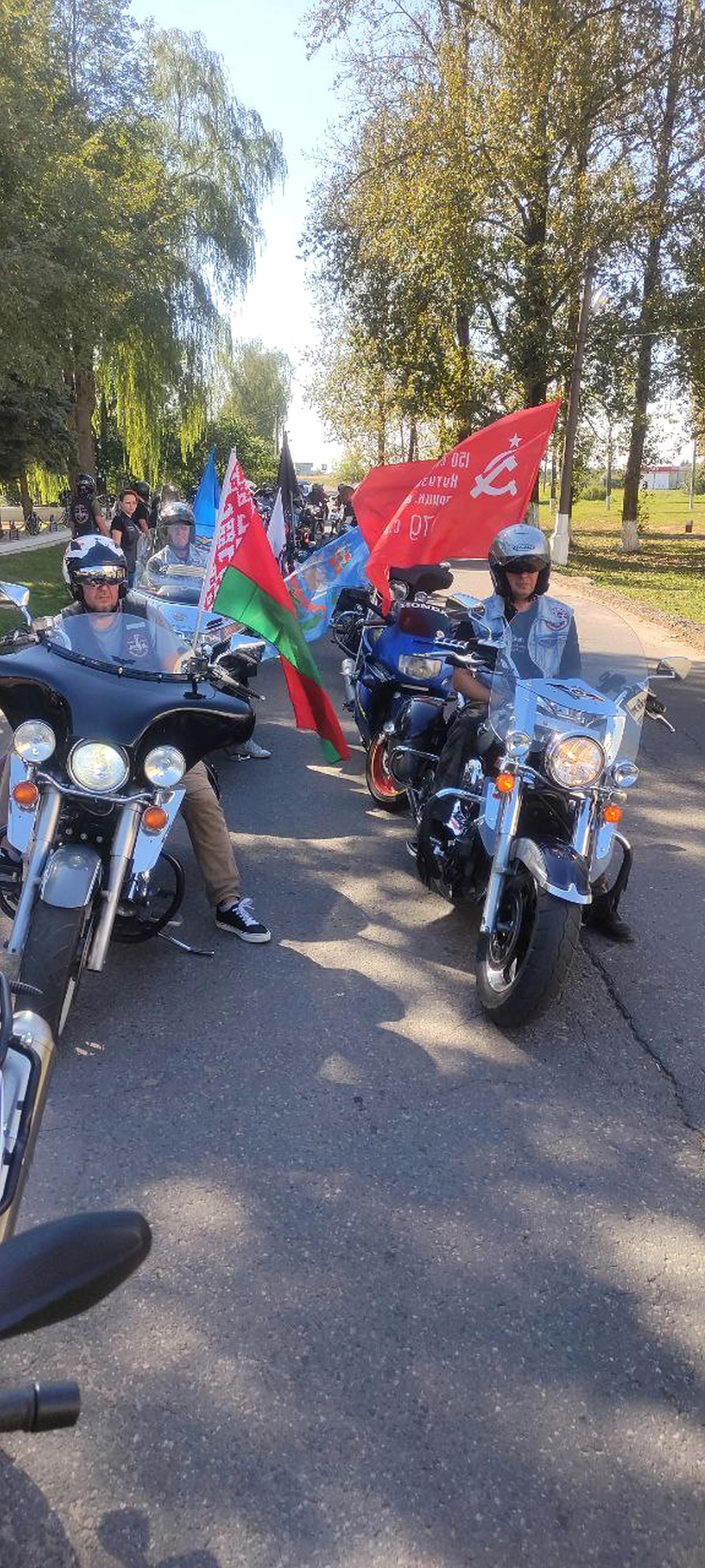 Мотопробег, посвященный Дню народного единства, прошел в Витебске