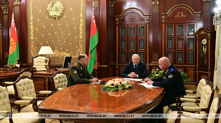 Александр Лукашенко принял с докладом председателя Следственного комитета