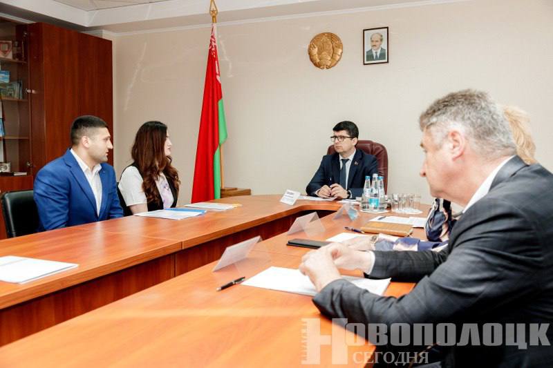 Новополоцк с рабочим визитом посетил помощник Президента — инспектор по Витебской области