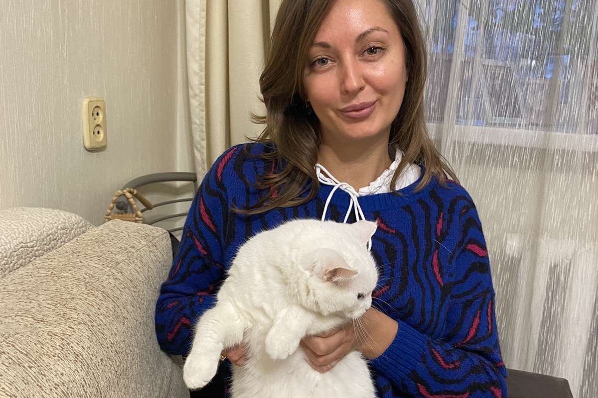 Витебчанка Юлия Загвоздина более 5 лет помогает бездомным животным 