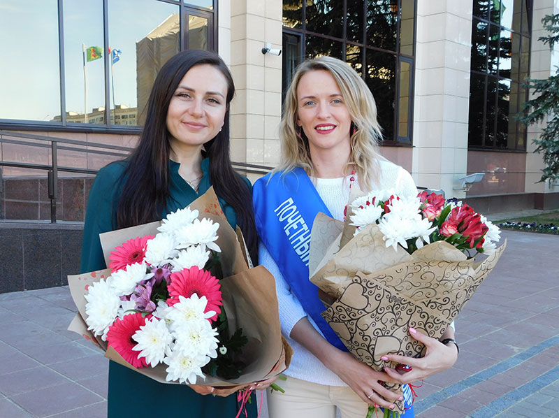 Паралимпийская чемпионка Светлана Сахоненко стала почетным гражданином Новополоцка