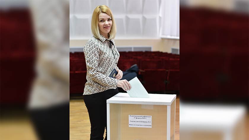 Жители Ушачского района активно принимают участие в досрочном голосовании