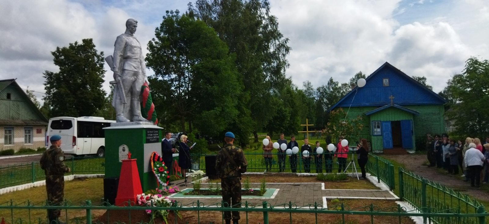 В Шумилинском районе перезахоронили останки советского солдата