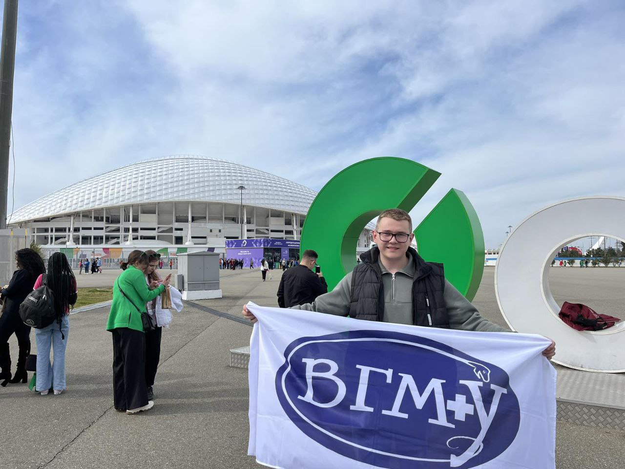 Максим Будницкий из Витебска о Всемирном фестивале молодежи: "Приятно было то, что многие участники фестиваля хотели бы приехать в Беларусь"