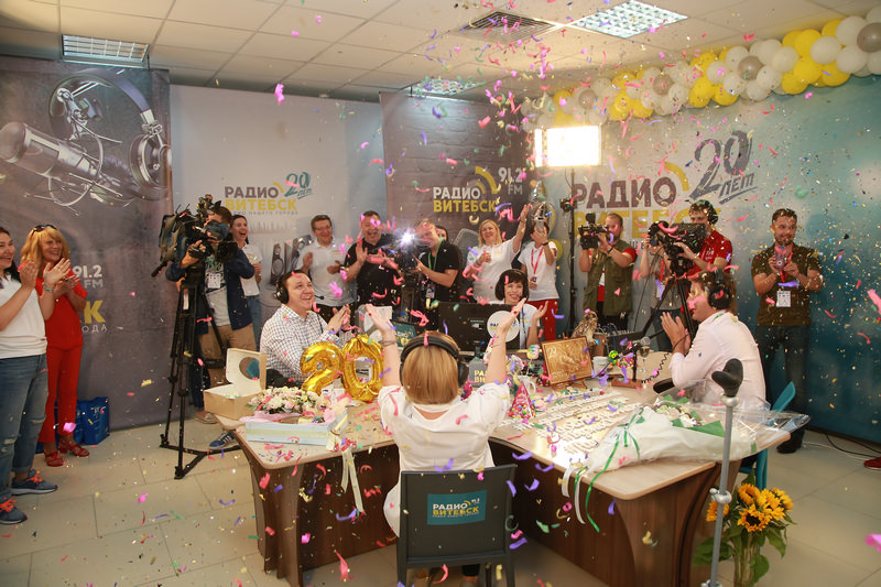 Радио-Витебск отметило 20-летие в центре города
