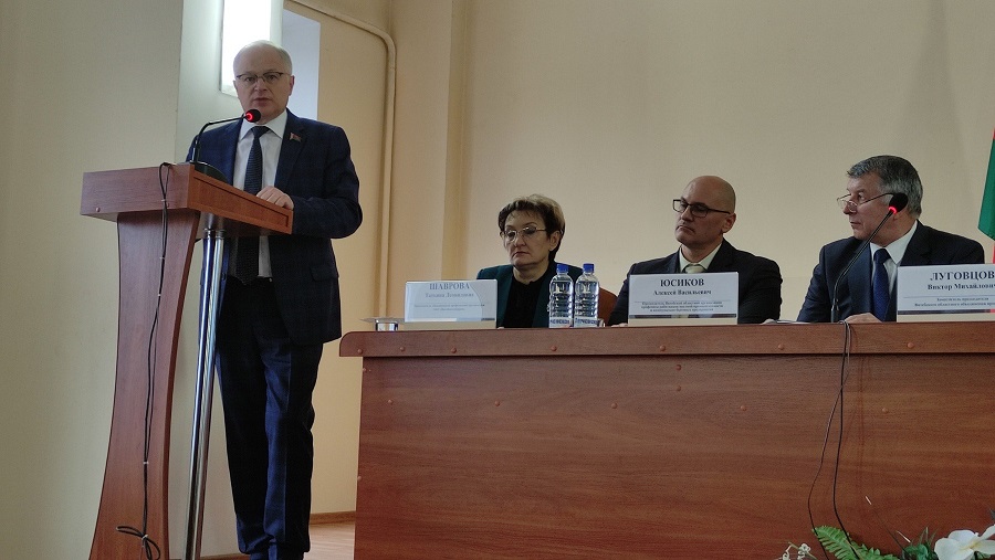 Юрий Деркач избран председателем Витебского областного объединения профсоюзов