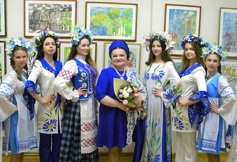 Ученица Зыкиной и уроженка Витебска Светлана Дятел рассказала, чем ей дорог родной город