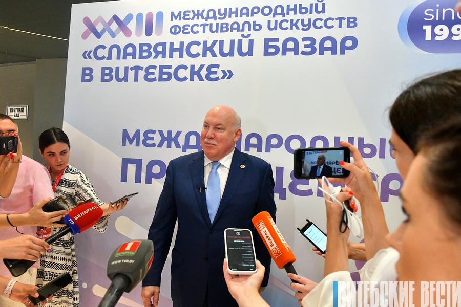 Дмитрий Мезенцев: "Замыслы, которые были предложены в рамках Дней Союзного государства, все реализованы"