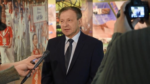 Официальная встреча Виктора Николайкина с ФК «Витебск»