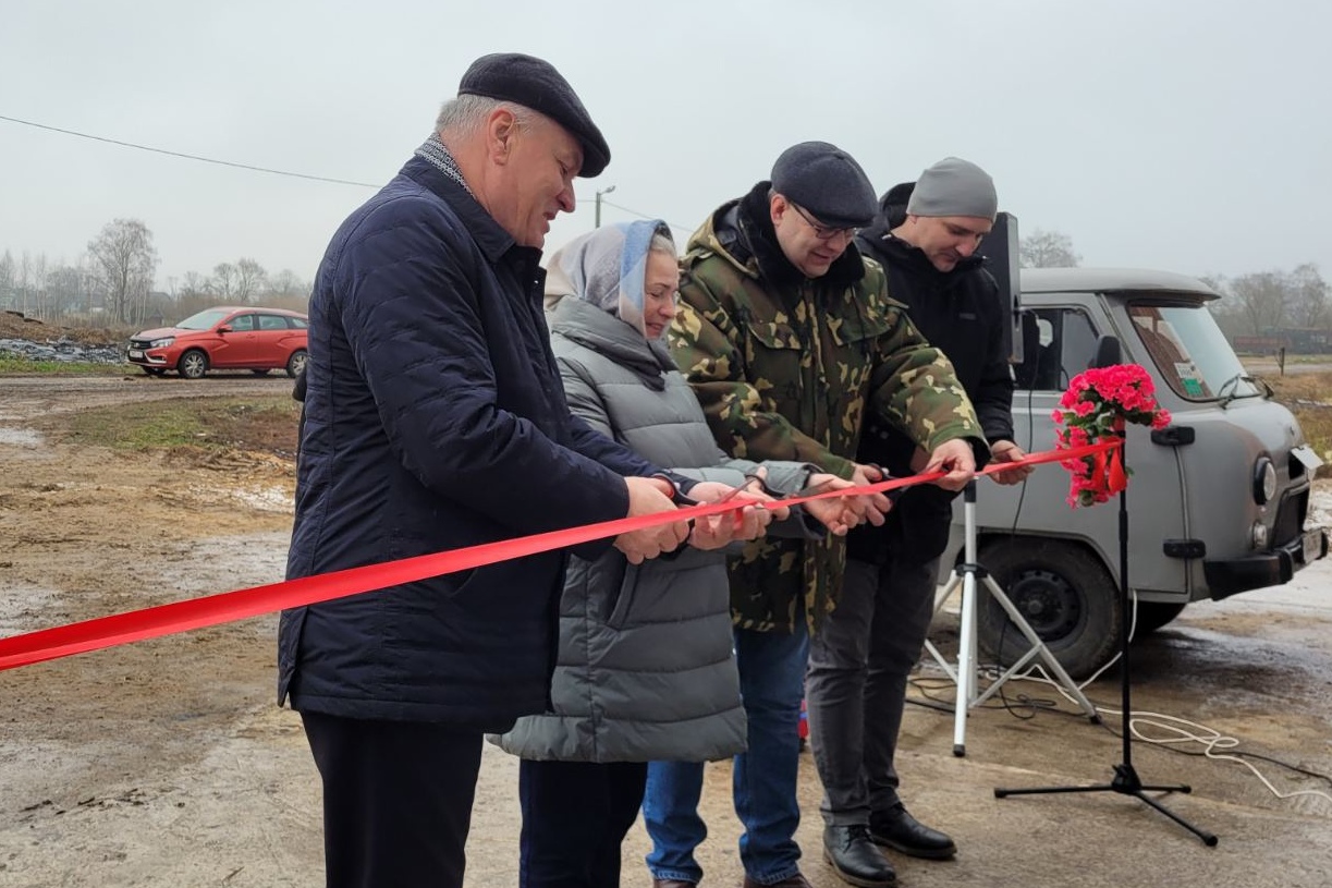 В ОАО «Ведренское-Агро» Чашникского района после капитального ремонта с элементами модернизации открыли телятник