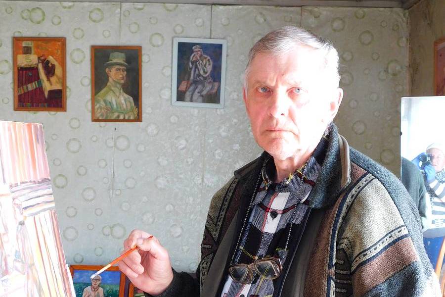 Карціны пенсіянера з Браслава ўнесены ў выданні пра інсітнае мастацтва