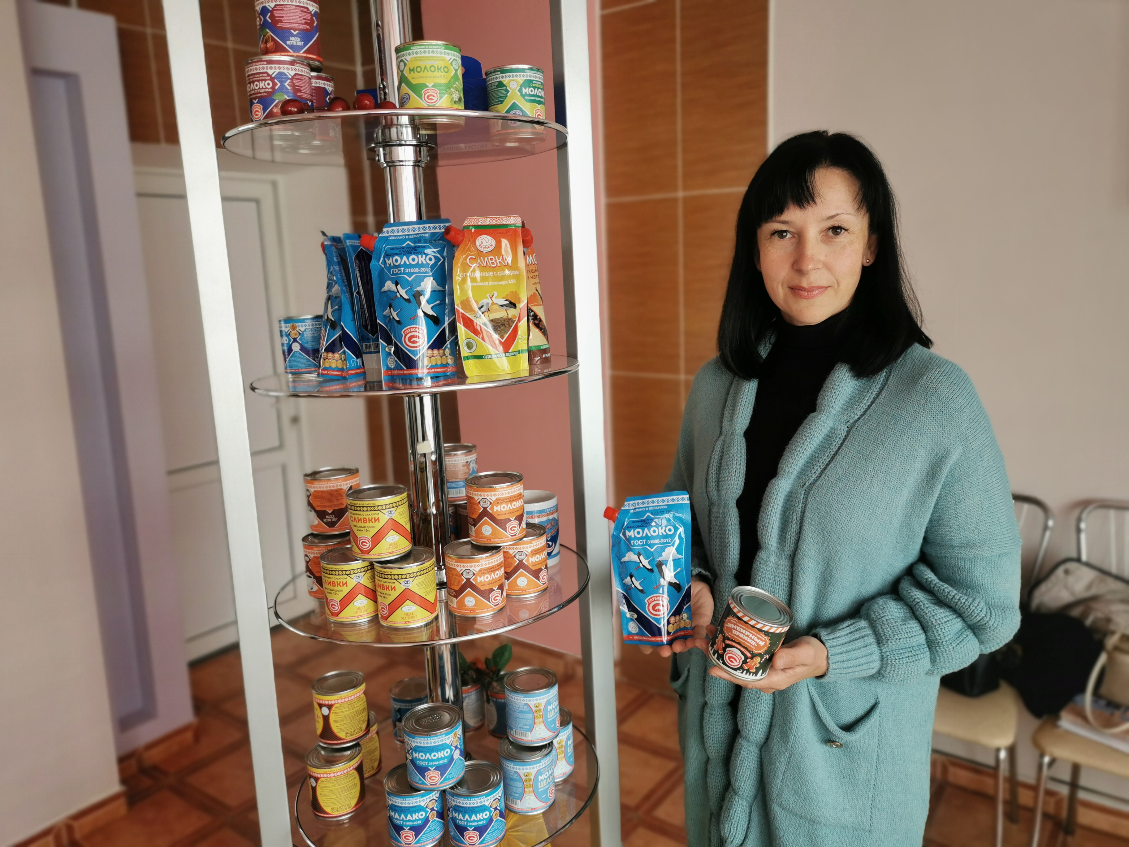 Продукция ОАО «Глубокский молочноконсервный комбинат» востребована не только в Беларуси, но и за границей