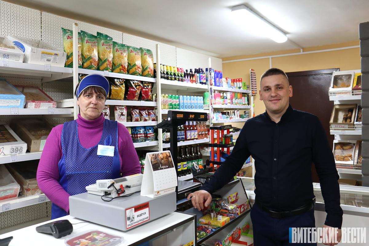 "Идею открыть магазин подсказала сама жизнь": Житель Докшицкого района развивает новый торговый объект 