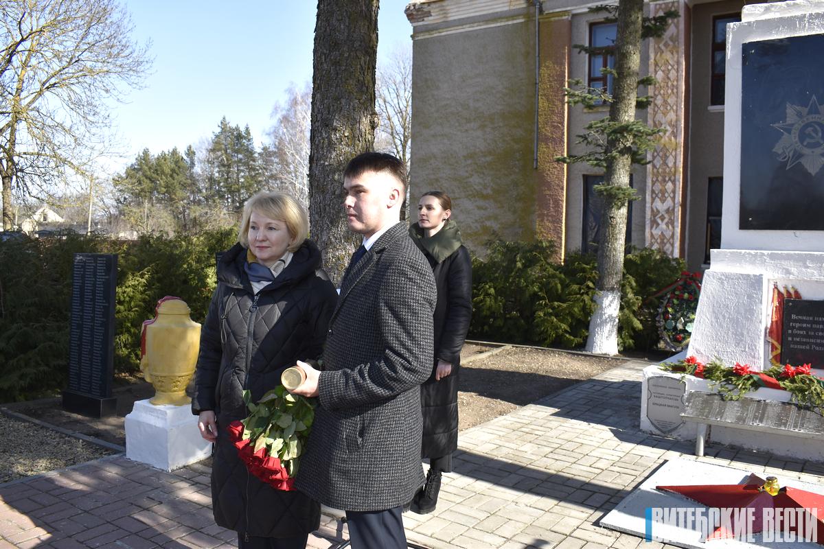 В Витебском районе прошел митинг с участием почетных гостей ХХХІ Минской международной книжной выставки-ярмарки