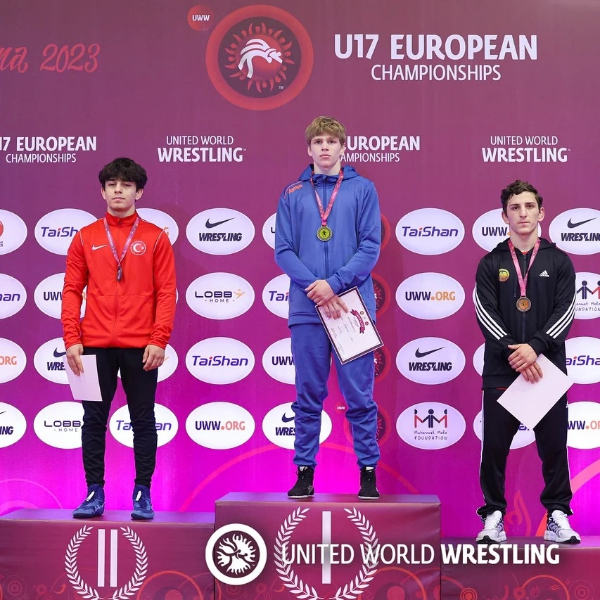 Спортсмен из Витебской области стал чемпионом Европы по греко-римской борьбе среди юниоров