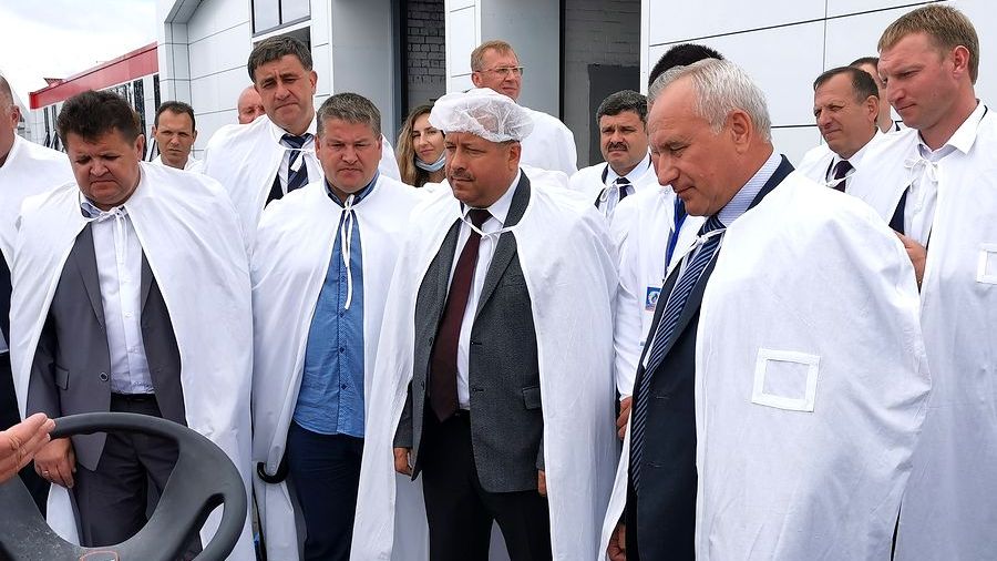 В отделении «Калиново» СХП «Мазоловогаз» Витебского района открыли учебно-практический центр по производству молока
