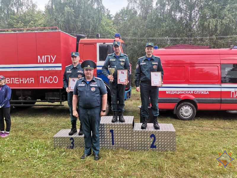 В Витебской области определены лучшие пловцы-спасатели групп спасения на воде