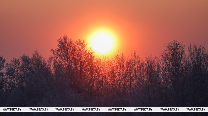Ночью до -33°С. Оранжевый уровень опасности объявлен в Беларуси на 2 февраля
