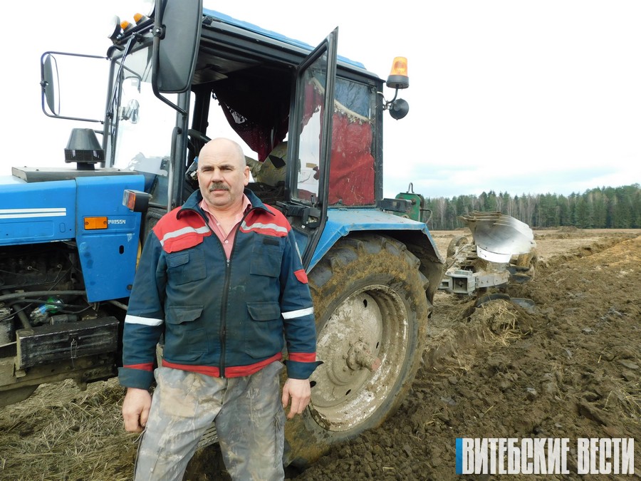 В Полоцком районе завершается сев ранних яровых культур зерновой группы