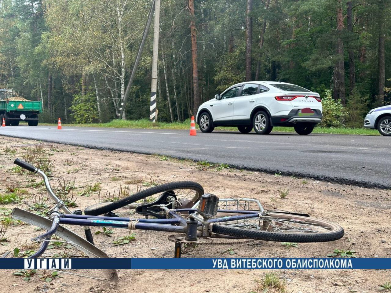 В Новополоцке в ДТП пострадал велосипедист