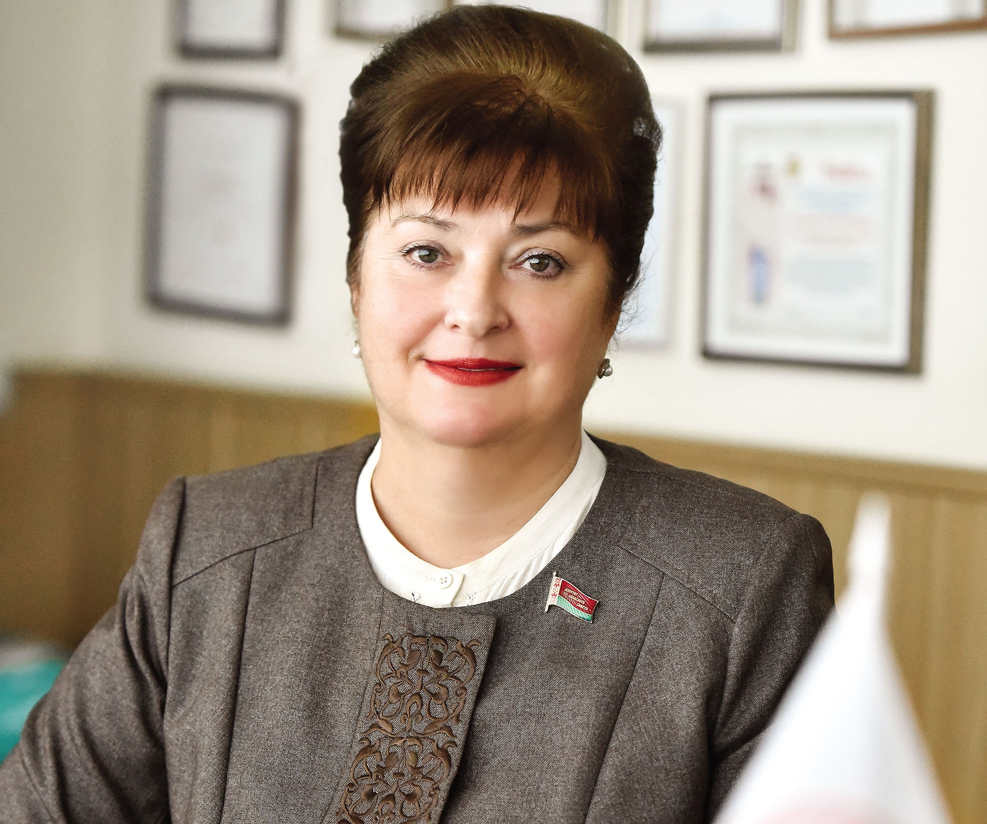 Председатель Витебского областного отделения Красного Креста Галина Желанова удостоена медали «За трудовые заслуги»