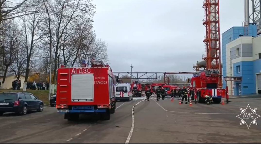 На "Витебскдреве" произошел пожар