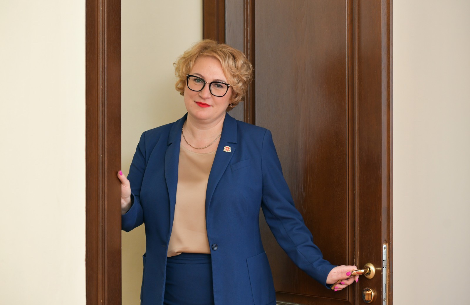 Заместитель председателя Витебского облисполкома Анжелика Никитина: "Деловой стиль мне к лицу"