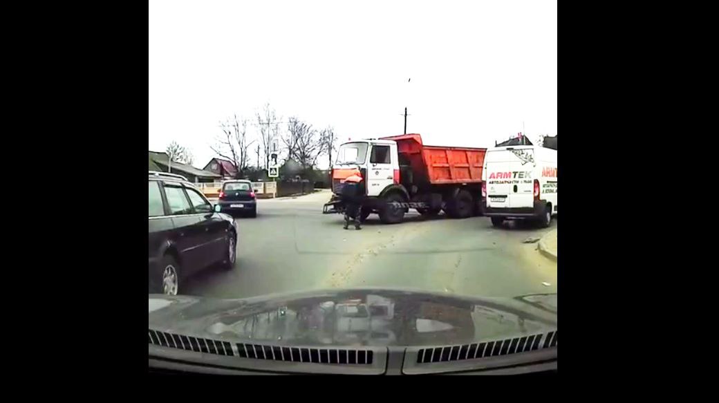 В Полоцке столкнулись два автомобиля