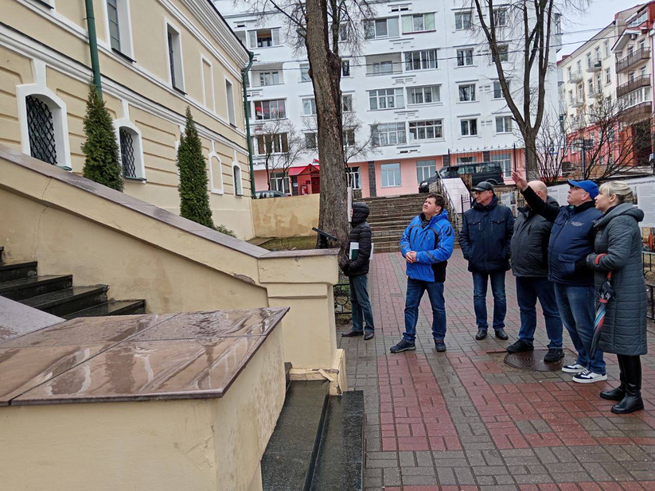 ФОТОФАКТ: Дмитрий Демидов и Вячеслав Дурнов проверили ход подготовительных работ к Форуму регионов Беларуси и России в Полоцке