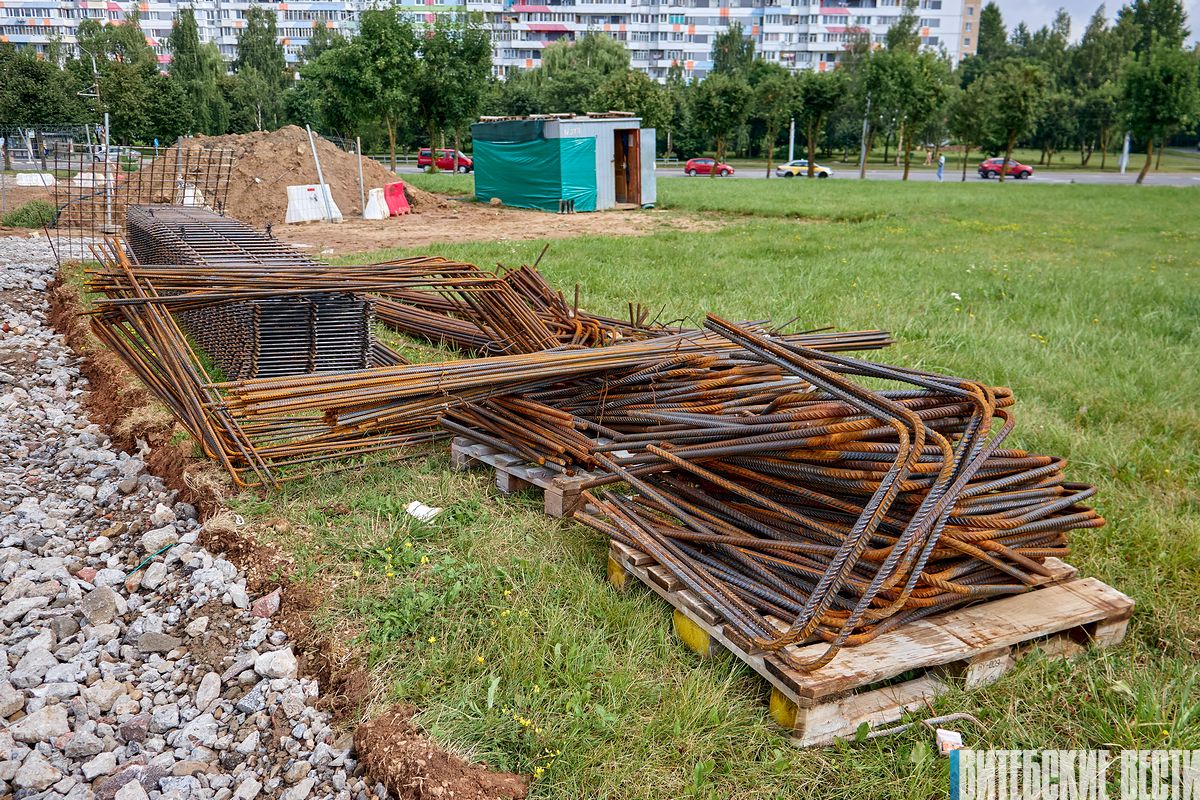 В Витебске строится площадь флага и герба. Что там сейчас делают и какой она будет? 