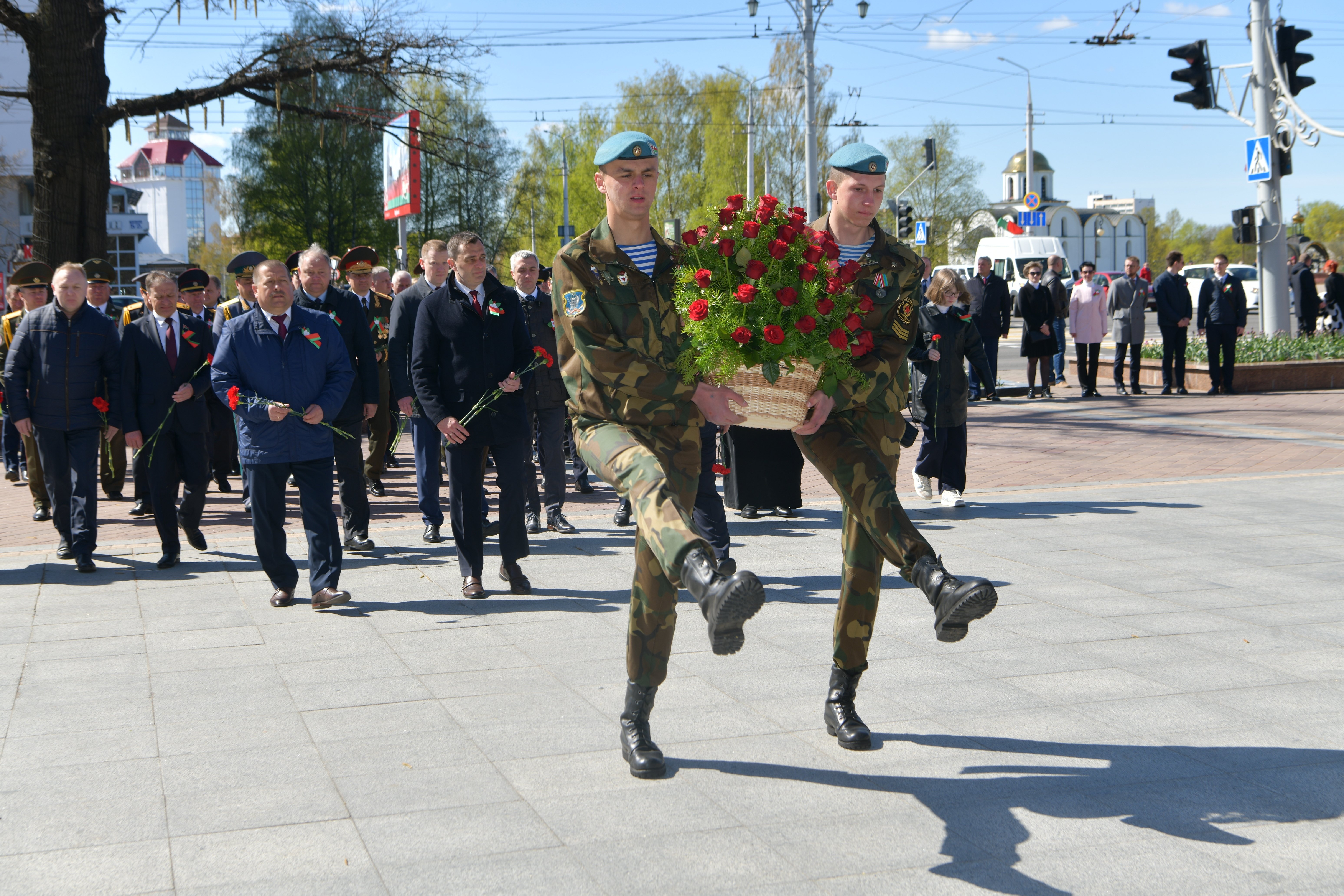 В Витебске ярко и масштабно отметили День Победы