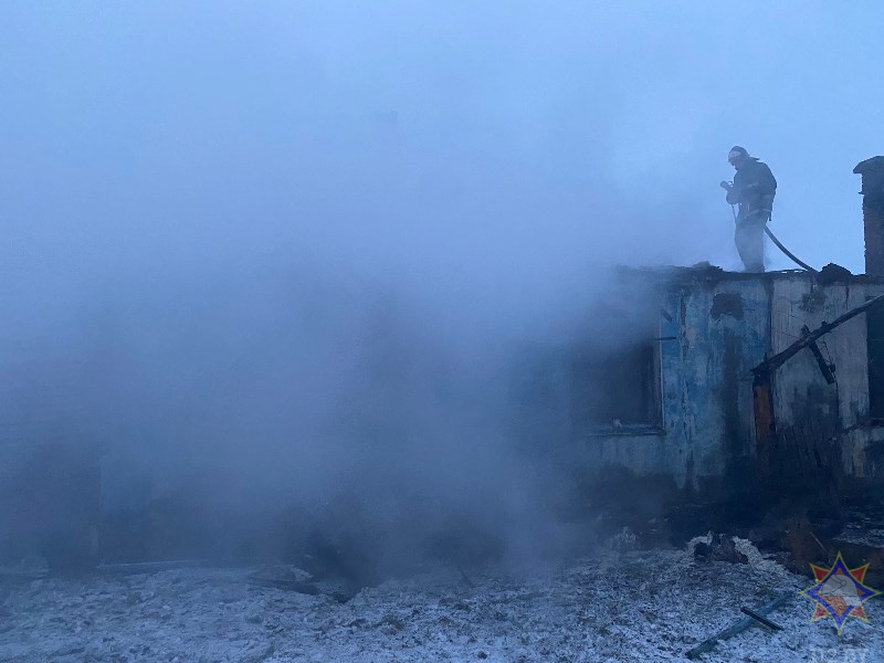 На пожаре в Верхнедвинском районе погиб мужчина