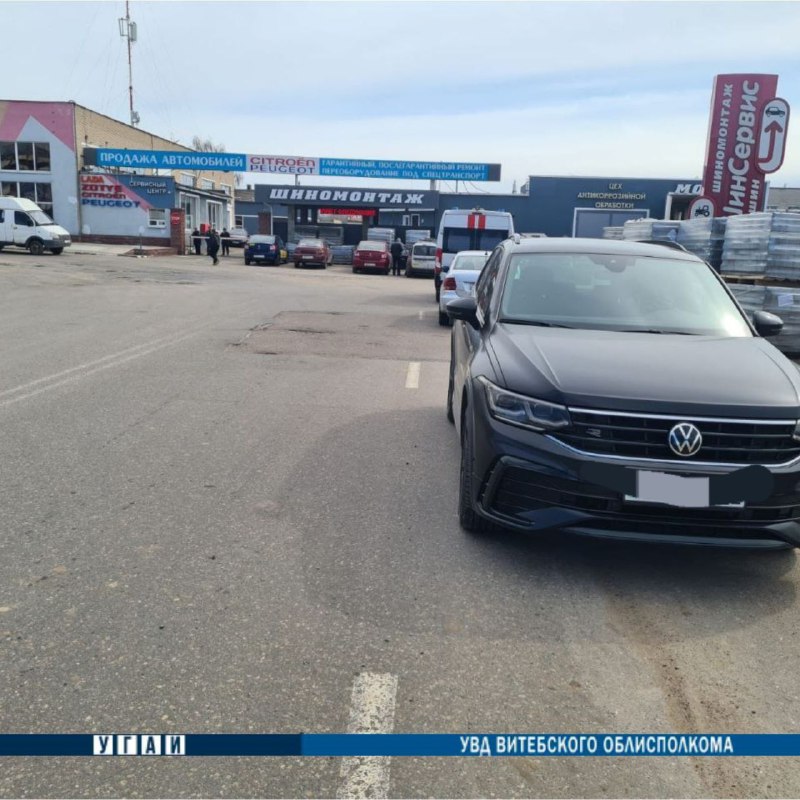 В Витебске произошло ДТП с участием автомобиля и велосипедиста