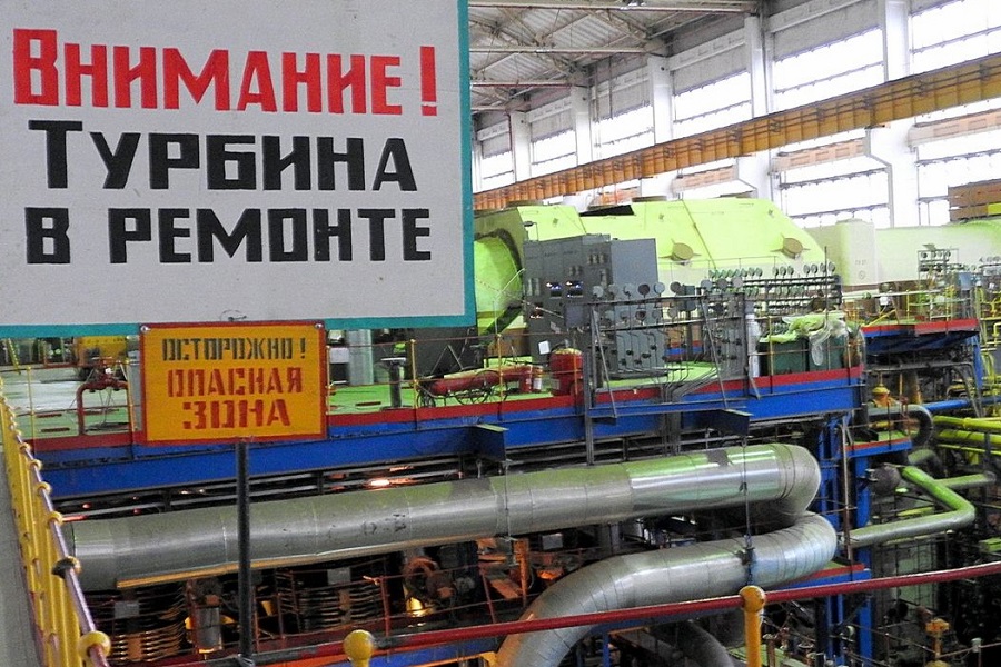 В филиале «Лукомльская ГРЭС» продолжается ремонтная кампания